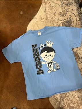 Funko Light Blue Men’s Freddy Funko 'Funday' Character Graphic Tee